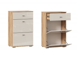 Тумба комбинированная Фиджи ЛД 659.340.000 Дуб Золотой/Кашмир