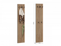 Вешалка настенная Неаполь ЛД 134.010.000