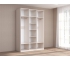 Шкаф 3-х створчатый с 1 зеркалом Кэт-4 бодега белая