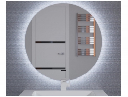 Зеркало Uperwood Modul круглое холодная подсветка 65х65 см